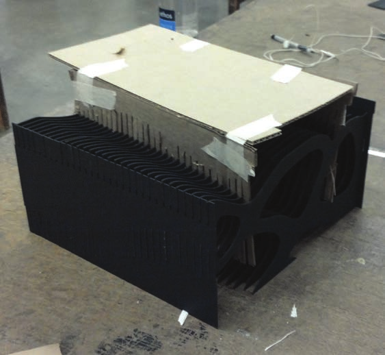 Digital Fabrication Studies: Contouring prototype