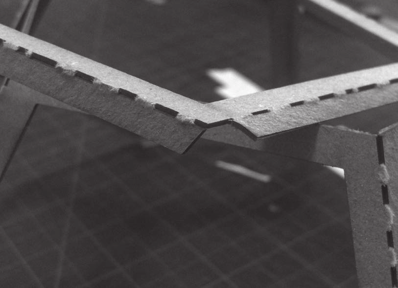 Digital Fabrication Studies: Component joint detail