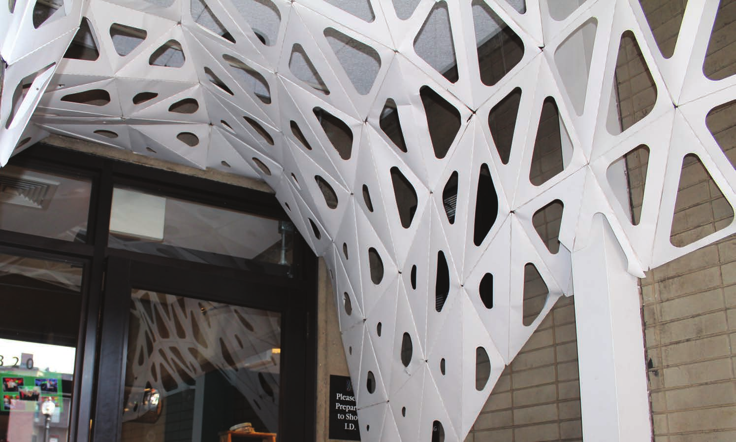 Digital Fabrication Studies: Component aggregation installation