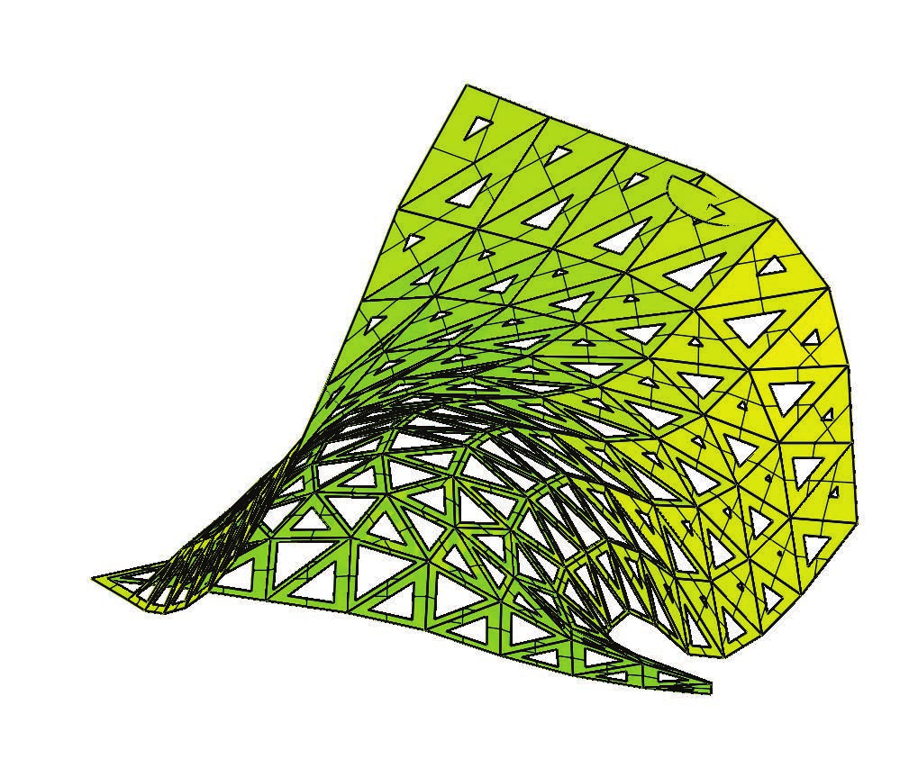 Digital Fabrication Studies: Component aggregation digital model