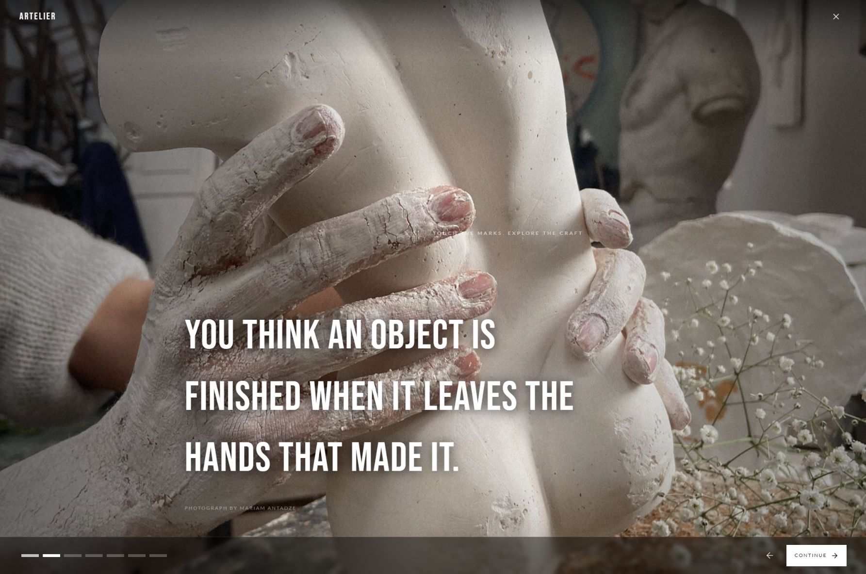 Artelier: The human stakes — a finished object carries the labor and knowledge of the people who made it