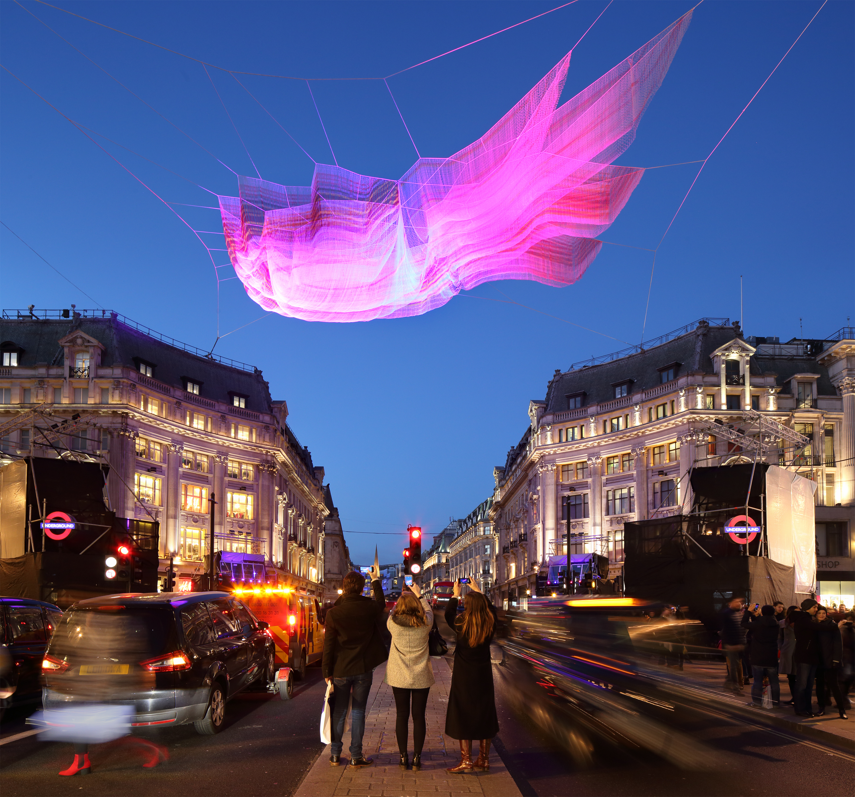 Studio Echelman: London street view