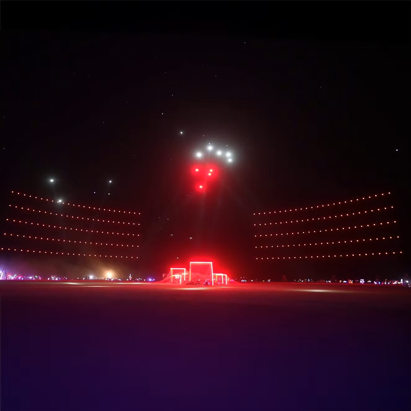 Convergence: Red light choreography