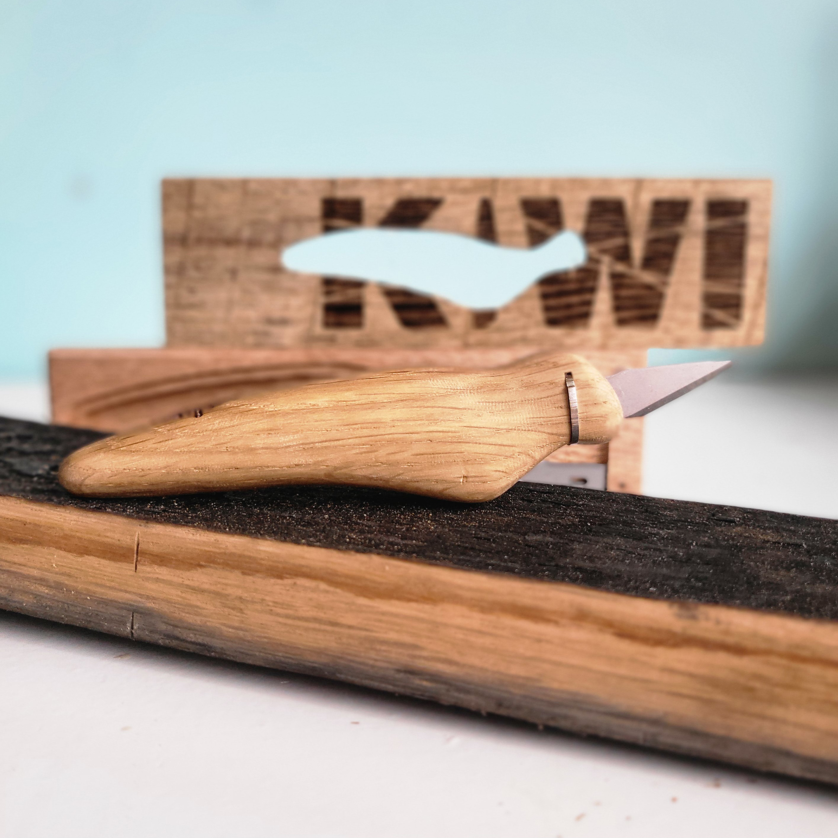 Ergokiwi: Prototype family — whiskey barrel knife