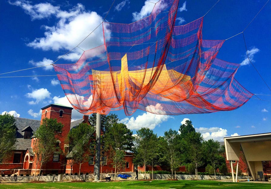 Studio Echelman: Greensboro — Greensboro, NC, 2016