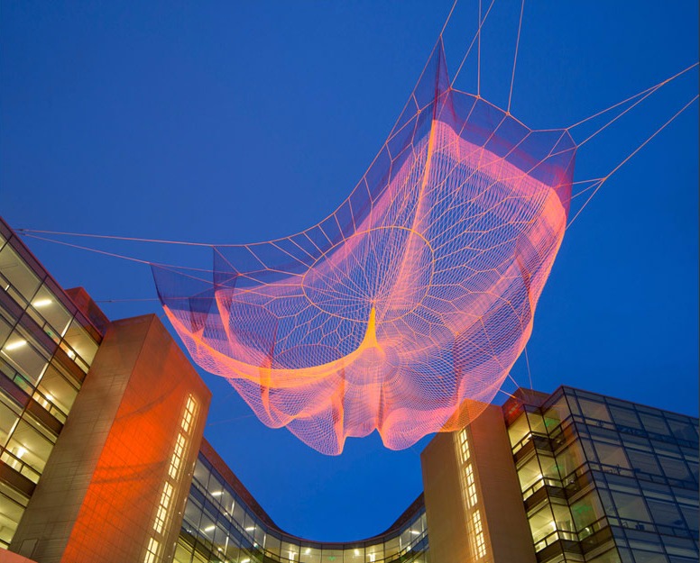 Studio Echelman: Impatient Optimist — Seattle, 2014