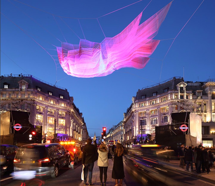 Studio Echelman: 1.8 London — London, 2016